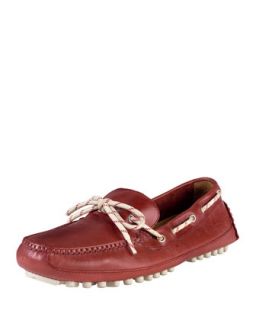 Mens Grant Canoe Camp Moccasin, Tango Red   Cole Haan   Tango red (10.5D)