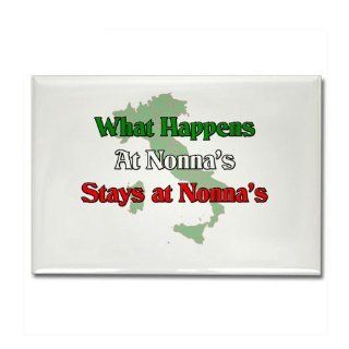 What Happens at Nonna's Stays at Nonna's Rectangle Rectangle Magnet by  Refrigerator Magnets Kitchen & Dining