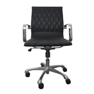 Woodstock Marketing Annie Mid Back Executive Office Chair with Arms LF 333B C