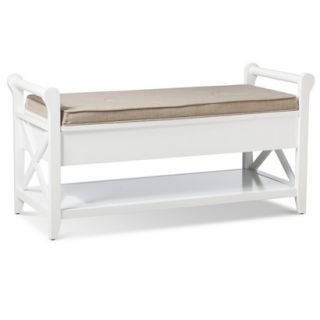 Bench Threshold Vincent Entryway Bench   White
