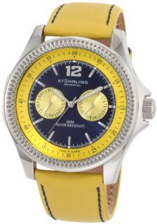 Stuhrling Original Men's 176C.3315G6 Octane Targa Classic Swiss Quartz Day and Date Blue Dial Watch at  Men's Watch store.