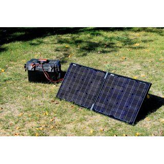 Instapark NEW All Black 30W Mono crystalline Solar Panel With a 12V solar charge controller  Patio, Lawn & Garden