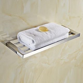Contemporary Quadrate Stainless Steel Towel Rack