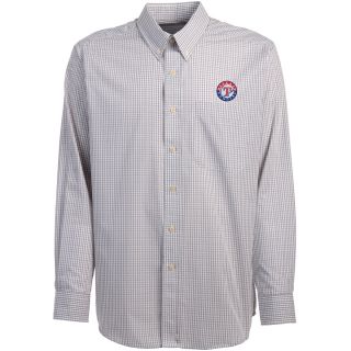 Antigua Texas Rangers Mens Monarch Long Sleeve Dress Shirt   Size XL/Extra