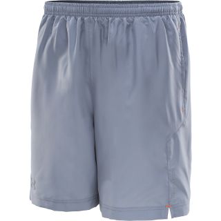 UNDER ARMOUR Mens Escape Solid 7 Running Shorts   Size Xl, Steel