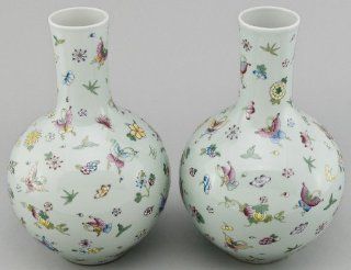 JV1010Y Jingdezhen Porcelain Pottery Vase, Contemporary, Jingdezhen China, Porcelain (Ci), Asian Dec   Decorative Vases