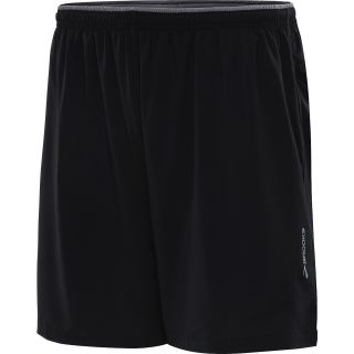 BROOKS Mens Sherpa IV 7 Shorts   Size Xl, Black