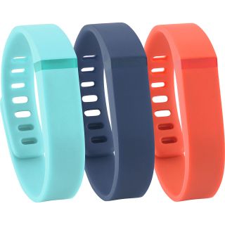 FITBIT Flex Accessory Bands   3 Pack   Size L, Teal/navy