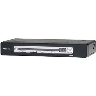 Belkin F1DA104Z BU USB KVM Switch, 4 Ports