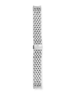 18mm Serein Diamond Stainless Steel Watch Bracelet   MICHELE   Silver (18mm )