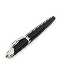 Provenance Fighter Rollerball Pen, Black   Alfred Dunhill   Red