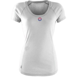 Antigua Texas Rangers Womens Pep Shirt   Size Large, White (ANT RNGRS W PEP)