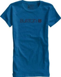 Burton Her Logo T Shirt Heather Cyanide Clothing