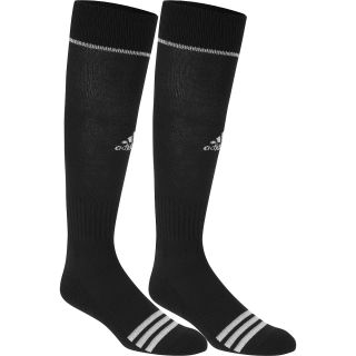 adidas Rivalry Baseball Socks   2 Pack   Size L, Black/white