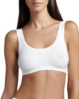 Womens Touch Feeling Crop Top   Hanro   Black (X SMALL)