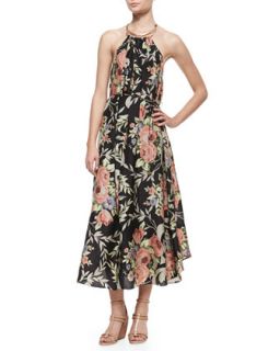 Womens Keeper Scarf Hem Maxi Coverup Dress   Zimmermann   Desert floral (1)