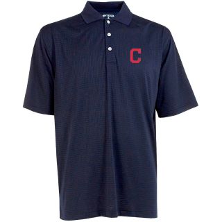 Antigua Cleveland Indians Mens Phoenix Polo   Size Large, Navy (ANT INDN