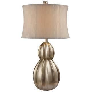 Dimond Lighting Donora 1 light Antique Silver Leaf Table Lamp