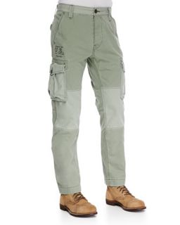 Mens Twill Cargo Pants, Olive   True Religion   Olive (33)