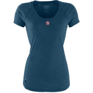 Antigua Washington Nationals Womens Pep Shirt   Size Large, Navy/heather (ANT