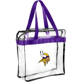 FOREVER COLLECTIBLES Minnesota Vikings Clear Messenger Bag, Clear