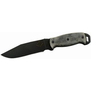 Ontario Knife Co RD6 Black Micarta Knife (1941644)
