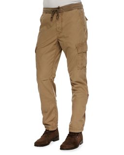 Mens Weekend Cargo Pants, Tan   7 For All Mankind   Tan (40)