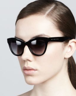 Cat Eye Sunglasses, Black   MARC by Marc Jacobs   Black