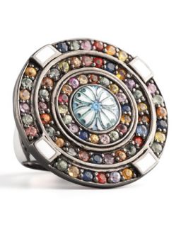 Cornerstone Pave Ring   MCL by Matthew Campbell Laurenza   Multi colors (7)