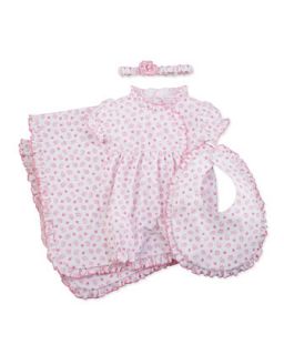 Baby Hearts & Roses Blanket, Pink   Kissy Kissy   Pink (ONE SIZE)