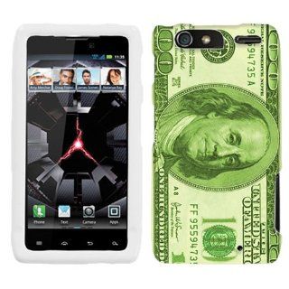 Motorola Droid Razr MAXX Hundred Dollar Design Cover Case Cell Phones & Accessories