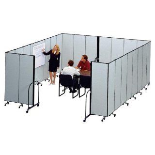 Screenflex FREEstanding Commercial Editable Portable Room Divider  Office Furniture Partitions 
