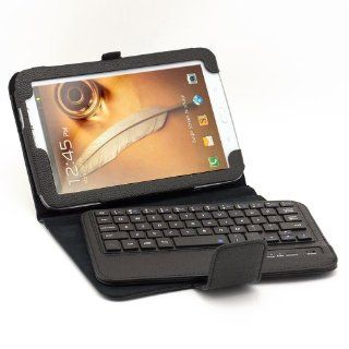 SUPERNIGHT Black PU Leather Case Cover With Detachable Removable Bluetooth Keyboard Stand for Samsung Galaxy Note 8.0 N5100 N5110 Computers & Accessories