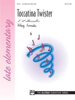 Toccatina Twister   Piano Solo   Late Elementary   Sheet Music Musical Instruments