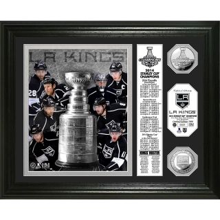 The Highland Mint LA Kings 2014 Stanley Cup Champions Banner Silver Coin Photo
