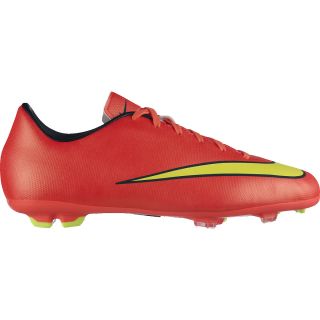 NIKE Boys Mercurial Victory V FG Low Soccer Cleats   Size 5, Hyper Punch