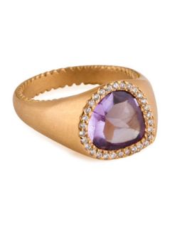 Bisou Amethyst & Diamond Ring   Jamie Wolf   Purple (7)
