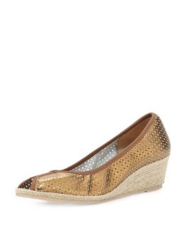 Mally Peep Toe Wedge Sandal, Bronze   Sesto Meucci   Bronze (37.5C/7.5C)