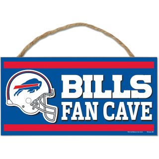 Wincraft Buffalo Bills 5X10 Wood Sign with Rope (82909013)