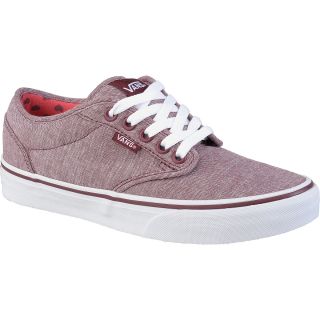 VANS Womens Atwood Low Skate Shoes   Size 7, Oxblood