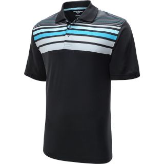 TOMMY ARMOUR Mens S14 Chest Stripe Short Sleeve Golf Polo   Size Xl, Caviar