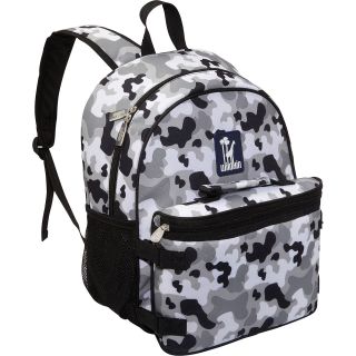 Wildkin Gray Camo Bogo Backpack w/ Lunch Bag