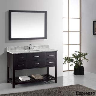Virtu Usa Caroline Estate 48 inch Single Sink Bathroom Vanity Set