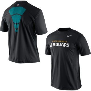NIKE Mens Jacksonville Jaguars Dri FIT Hypercool Speed Short Sleeve T Shirt  