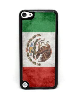 Mexican Flag   Case for iPod Touch 5th Generation   Black   Players & Accessories
