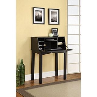Altra Furniture Parsons Secretary Desk, BLACK