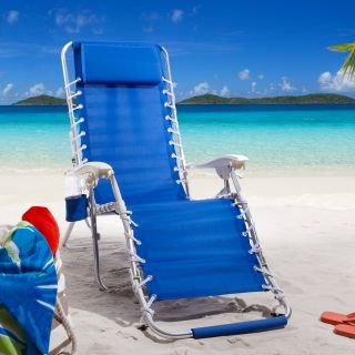 Rio Zero Gravity Backpack Lounger Beach Chair   Outdoor Chaise Lounges
