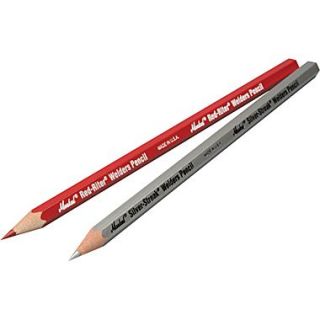 Silver Streak Red Riter Welders Pencil, Silver