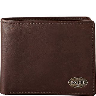 Fossil Estate Zip Gusset Traveler Wallet