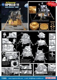 Dragon Models 1/48 Apollo 11 Lunar Module "Eagle" Toys & Games